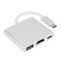 Type-C USB 3 In 1 Converter - White