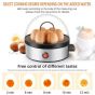 Sonifer Egg Boiler, 350 Watt, Silver - SF-1501