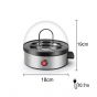 Sonifer Egg Boiler, 350 Watt, Silver - SF-1501