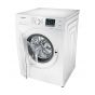 Samsung Front Loading Washing Machine, 8 KG, White - WF80F5E2W4W/AS