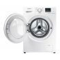 Samsung Front Loading Washing Machine, 8 KG, White - WF80F5E2W4W/AS