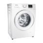 Samsung Front Loading Washing Machine, 8 KG, White - WF80F5E2W4W/AS