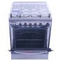 Unionaire Gas Cooker, 4 Burners, Stainless Steel-  CF6060SS-AP-447