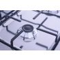 Unionaire Gas Cooker, 4 Burners, Stainless Steel-  CF6060SS-AP-447