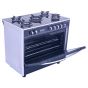 Unionaire Gas Cooker, 5 Burners, Black- C6090GSAC383IDSH-S-P