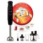 Moulinex Optichef Hand Blender with Attachments, 800 ml Beaker, 1000 Watt, Black - DD6553EG