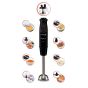Moulinex Optichef Hand Blender with Attachments, 800 ml Beaker, 1000 Watt, Black - DD6553EG