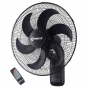 Hervy Wall Fan, 18 Inch, Black- WF-001