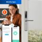 Philips Easykey Smart lever Door lock, Silver - DDL608LKKBW 00