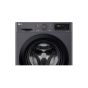 LG  Vivace Front Load Automatic Washing Machine, 9 KG, Platinum Silver- F4R3VYG6J