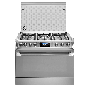 Universal Shark Gas Cooker, 5 Burners, Silver- 9605 sh