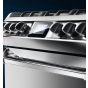 Universal Shark Gas Cooker, 5 Burners, Silver- 9605 sh