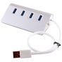 USB Hub, 4 Ports - White