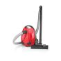 Black + Decker Vacuum Cleaner Bagged, 1000 Watt, Red and Black - VM1200