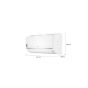 LG Dual Cool Split Inverter Air Conditioner, 2.25 HP, Cooling Only, White - S4-Q18KL2MD