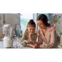 Philips 3000 Series Countertop Blender with Mill, 1 Liter, 450 Watt, White - HR2041-16