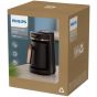Philips Series 5000 Turkish Coffee Maker, 4 Cups, 735 Watt, Black and Brushed Copper- HDA150-60