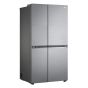 LG No Frost Refrigerator with Inverter Motor, 655 Liters, Silver - GC-B257SLWL