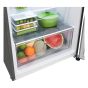 LG No Frost Refrigerator with Inverter Motor, 395 Liters, Silver - GN-B572PLGB