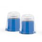 Hawaii Blender Set, 2 Liters, 400 Watt, White and Purple - HW-BL700