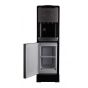 Grand Hot, Cold and Normal Water Dispenser with Cabinet, Black Grey - WDS-203-C