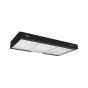 Purity PTSLIM BL Built-in Hood with Chimney, 90CM - Black