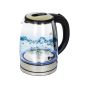 HOHO Glass Electric Kettle, 1.8L, 1500W, Stainless Steel - 8820