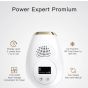 Iborria IPL Full Body Dry Laser Hair Remover, 1 Million Pulses - White