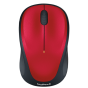 Logitech M235 Wireless Mouse, Red - M235-2496