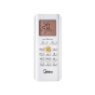 Midea Split Air Conditioner, 2.25 Hp, Cooling And Heating, White- MSCT-18HR