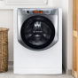 Ariston Front Loading Washing Machine With Dryer, 10 KG, White - AQD1070D497EX