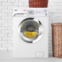 Zanussi Front Loading Washing Machine, 7 KG, White - ZWF7020WS