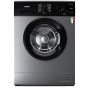 Ocean 6KG Front Load Washing Machine, Silver and Black - WNO 1061 GS
