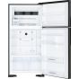 White Whale Freestanding Digital Refrigerator, No Frost, 2 Doors, 27 FT, Black - WRF-G7095HT GBK