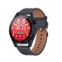 Devia Pro 5 Smart Watch with 2 Strap, 1.36 Inch - Black Case and Strap