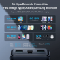 Joyroom Power Bank, 10000 mAh, 3 Ports, Black - JR-QP191