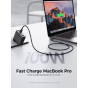 Joyroom Ultra Wall Charger, 100 Watt, 4 USB Ports, Black - JR-TCG04EU