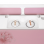 Castle Top Load Washing Machine, 4KG, White and Pink - CWM1450 G