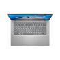 Asus  X415EP-FP007W Laptop, Intel Core i7-1165G7, 14 Inch, 512GB SSD, 8GB RAM, Nvidia GeForce MX330 2GB Graphics, Windows 11- Transparent Silver