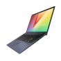 لاب توب اسوس فيفو بوك، انتل كور  i5-1135G7، شاشة 15.6 بوصة، 512 جيجا SSD، رام 8 جيجا، كارت شاشة انتل ايريس Xe جرافيكس، ويندوز 11 - اسود
