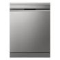 LG Quad Wash Dishwasher, 14 Person, 10 Programmes,  Silver - DFB325HS