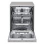 LG Quad Wash Dishwasher, 14 Person, 10 Programmes,  Silver - DFB325HS