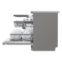 LG Quad Wash Dishwasher, 14 Person, 10 Programmes,  Silver - DFB325HS