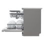 LG Quad Wash Dishwasher, 14 Person, 10 Programmes,  Silver - DFB325HS