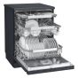LG Freestanding Digital Dishwasher, 14 Place, 10 Programmes, Black - DFC335HM