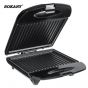 Sokany Sandwich Maker and Grill, 1400 Watt, Black and Silver - HY-811