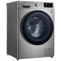 LG Vivace Front Load Automatic Washing Machine, 9 KG, Silver- F4R5VYG2T