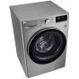 LG Vivace Front Load Automatic Washing Machine, 9 KG, Silver- F4R5VYG2T