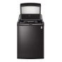 LG Top Loading Automatic Washing Machine, 24 KG, Black - T2472EFHST5