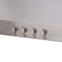 Zanussi Built-In Hood, 90CM, Stainless Steel- ZHC92462XA